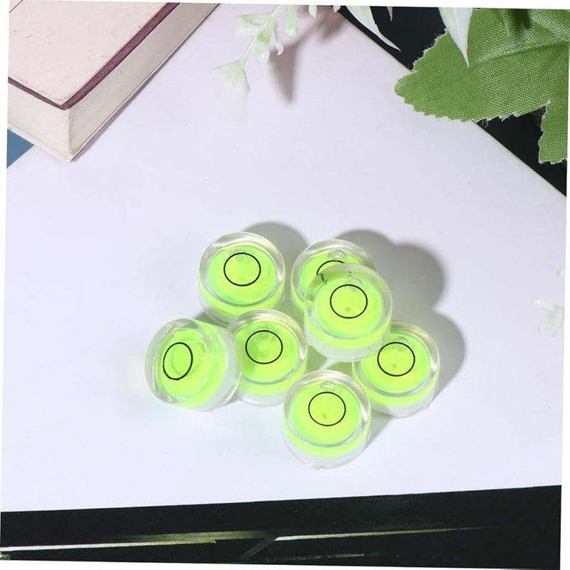 Healifty 10 Pack Circular Bubble Spirit Level High Precision for Picture Frames and Tripods - Image 3